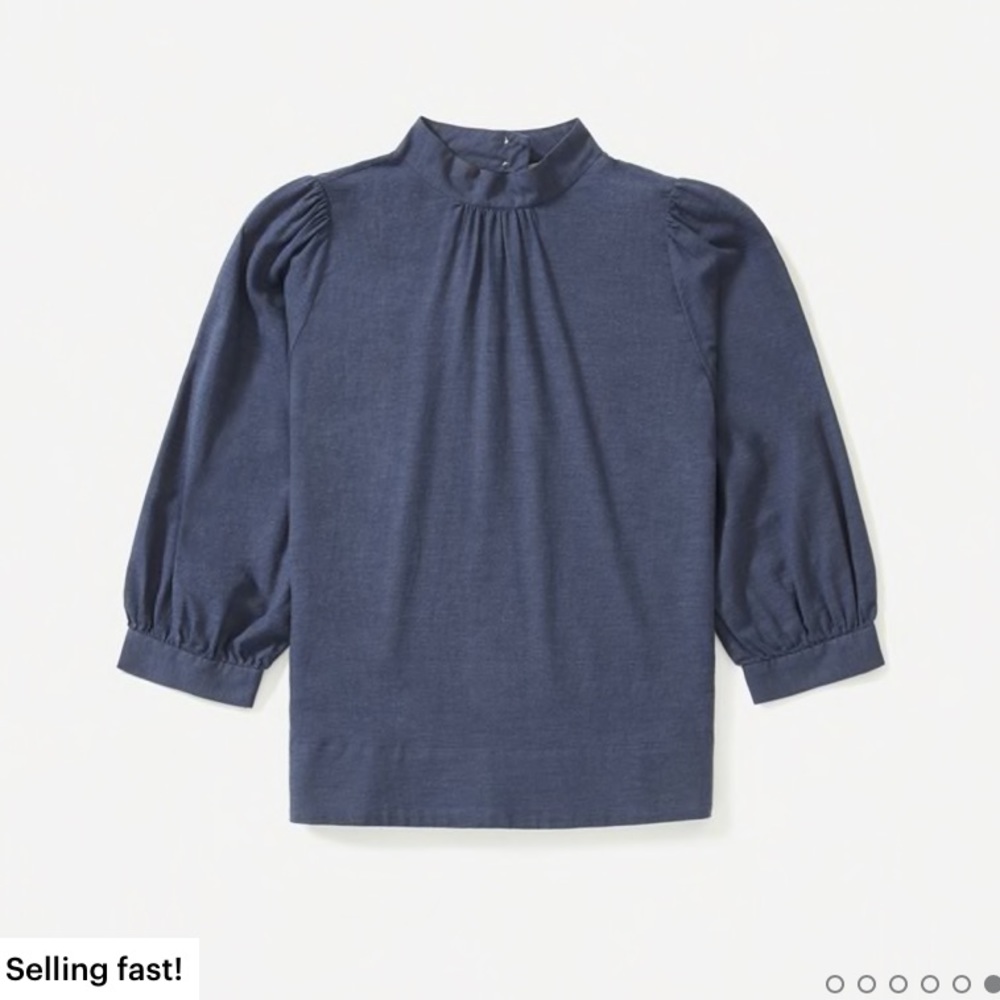 The Lightweight Flannel Mockneck Shirt